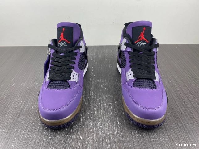 Rep Jordan 766296 (Friends LN4 and Travis Retro Scott 4 Purple Family) 0630